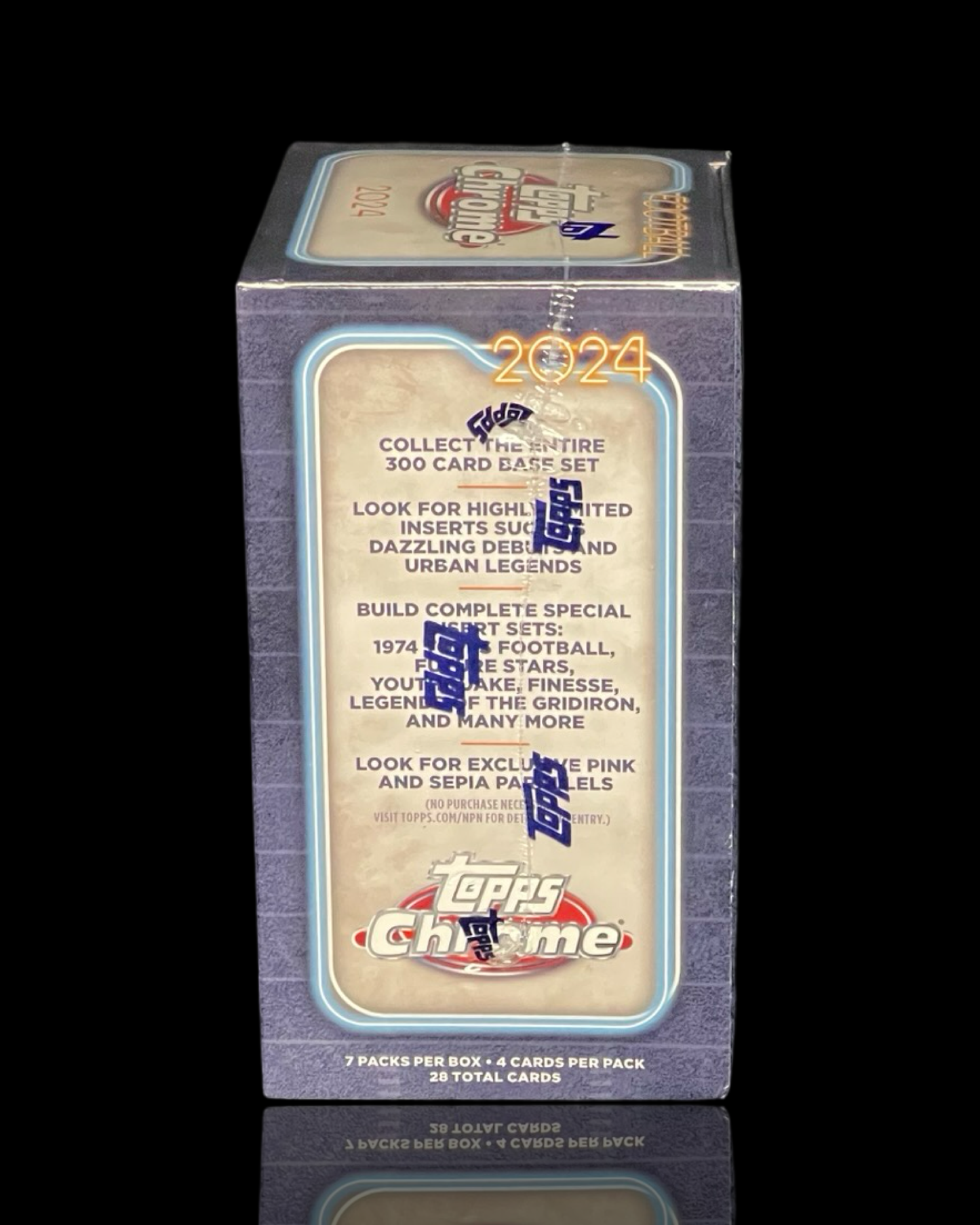 2024 Topps NFL Chrome Blaster Box