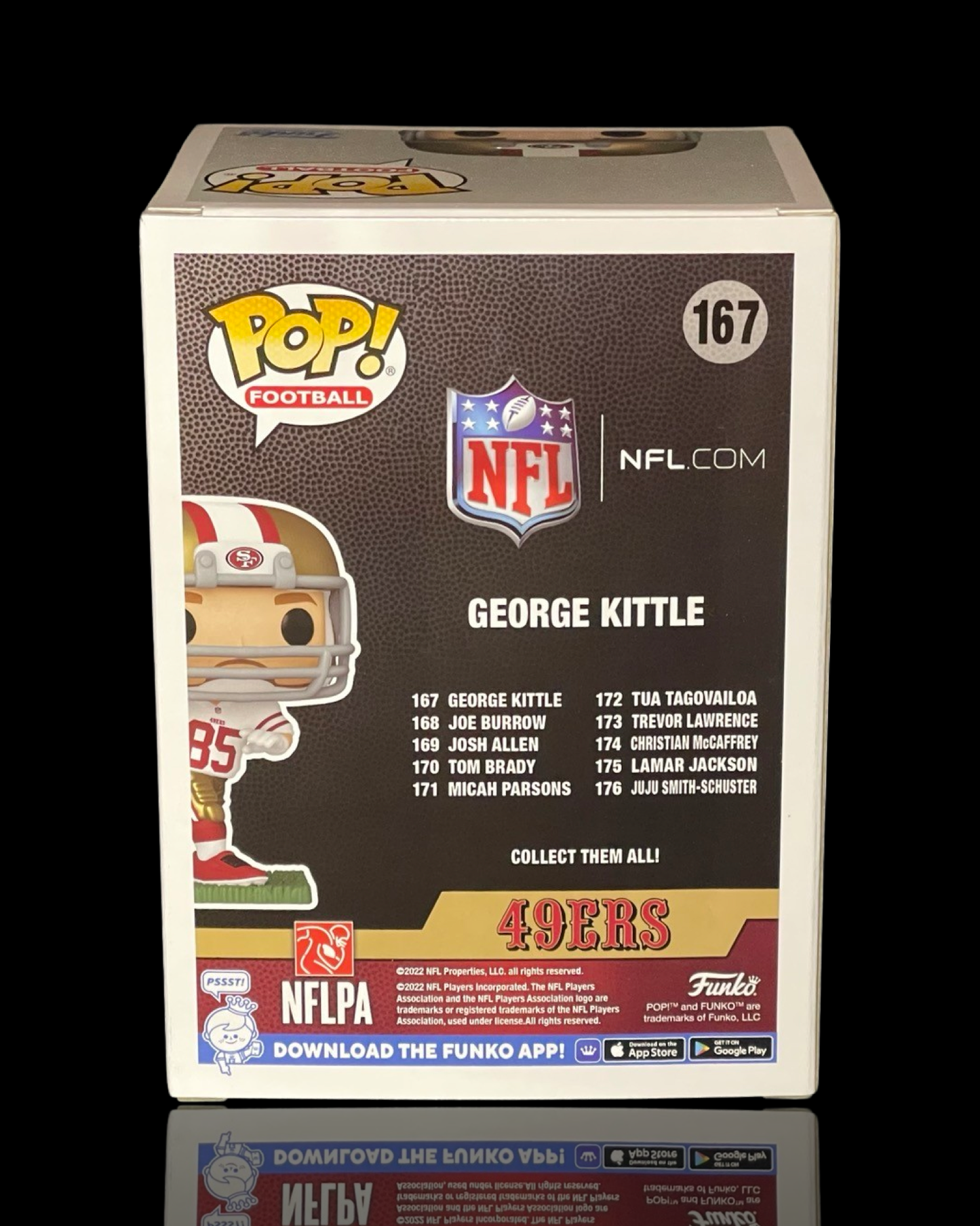 NFL: George Kittle San Francisco 49er's (Damaged Box)