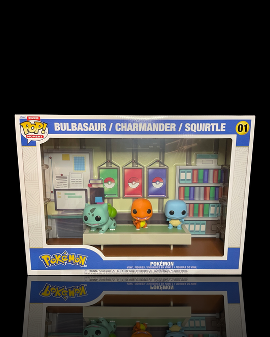 Pokémon: Bulbasaur Charmander Squirtle Deluxe Funko Pop!