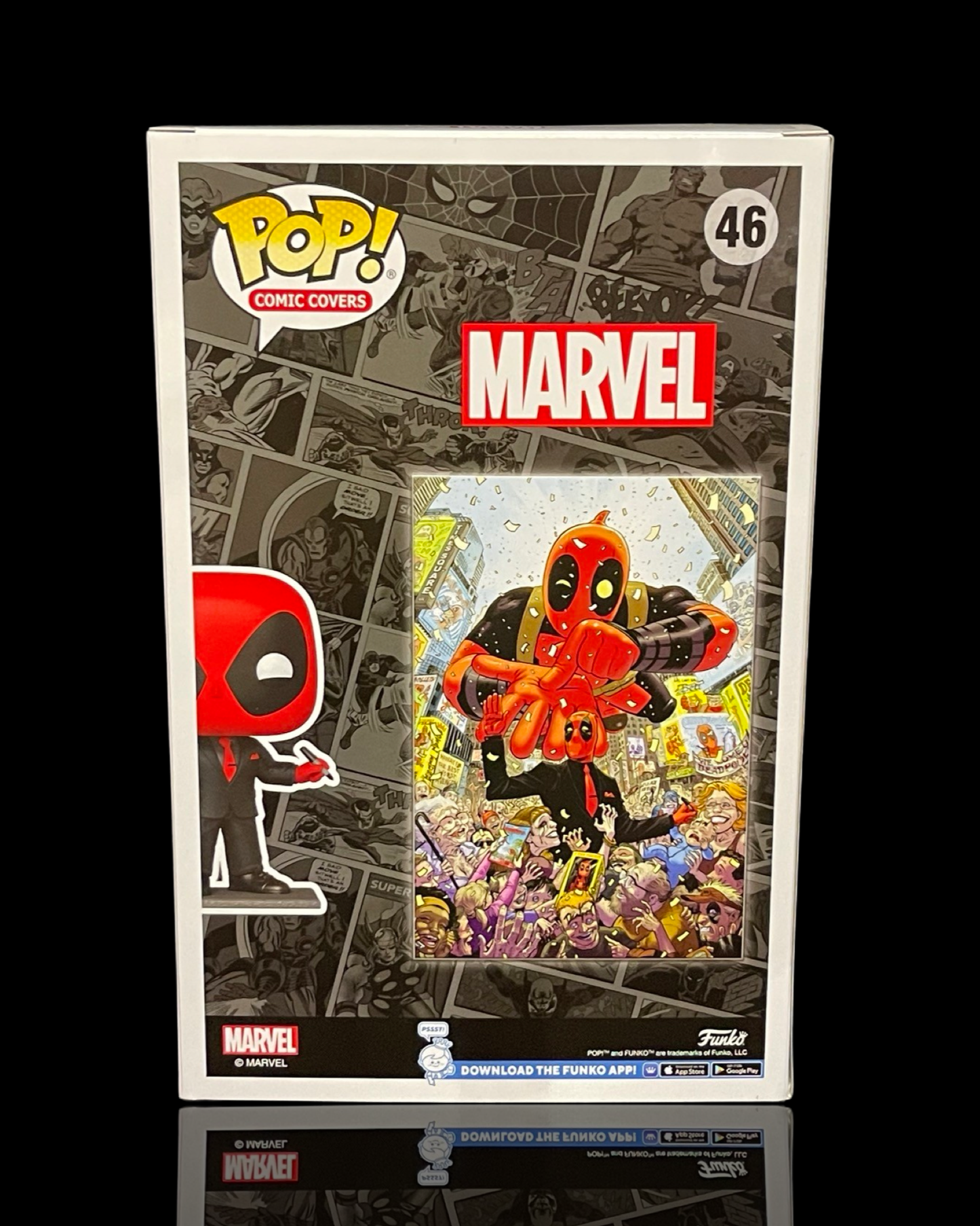 Deadpool Funko Comic Cover
