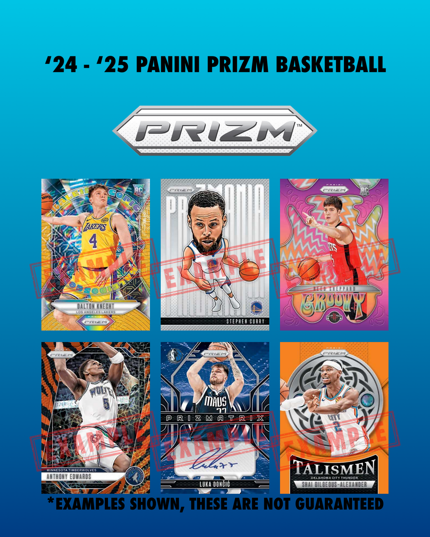 '24 - '25 Panini NBA Prizm Hobby Blaster Box
