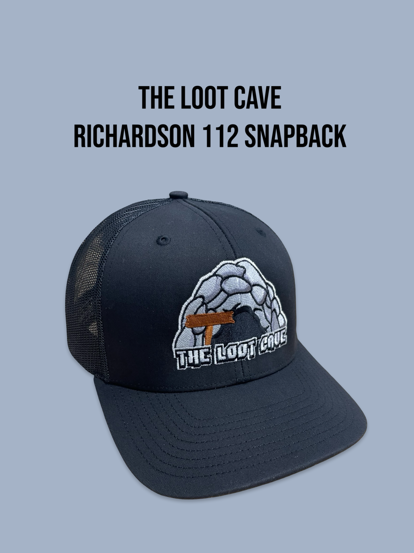 The Loot Cave: Embroidered Richardson 112 Snapback