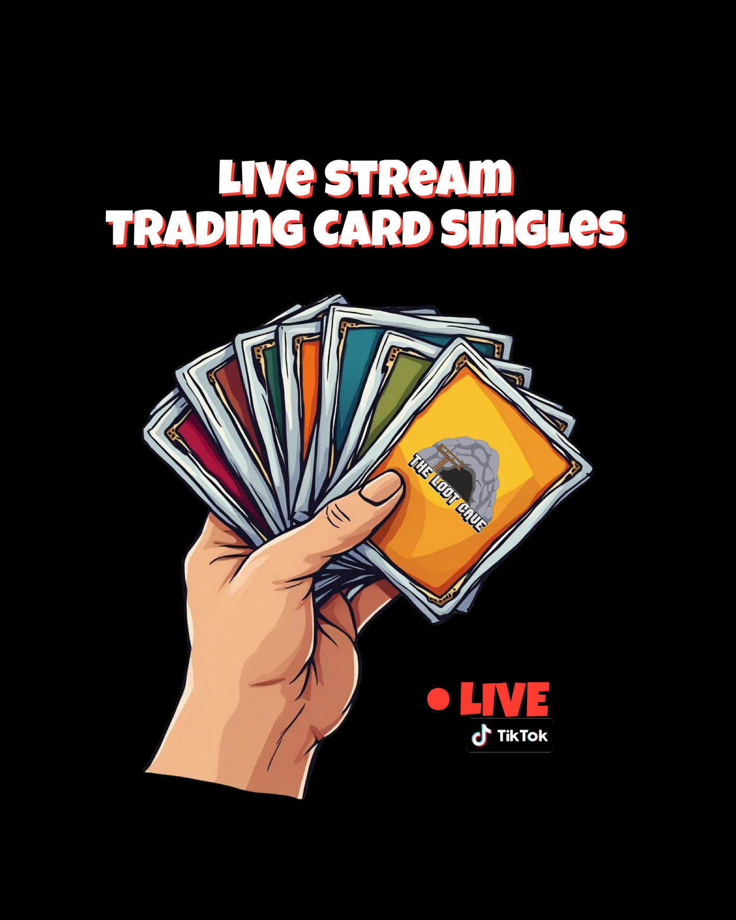 LIVE Stream Trading Card Singles -