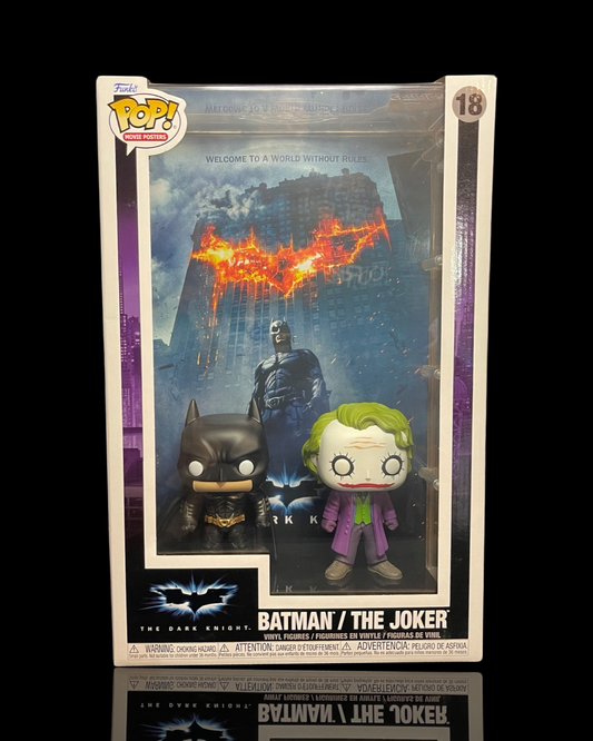 The Dark Knight: Batman & Joker Funko Movie Poster