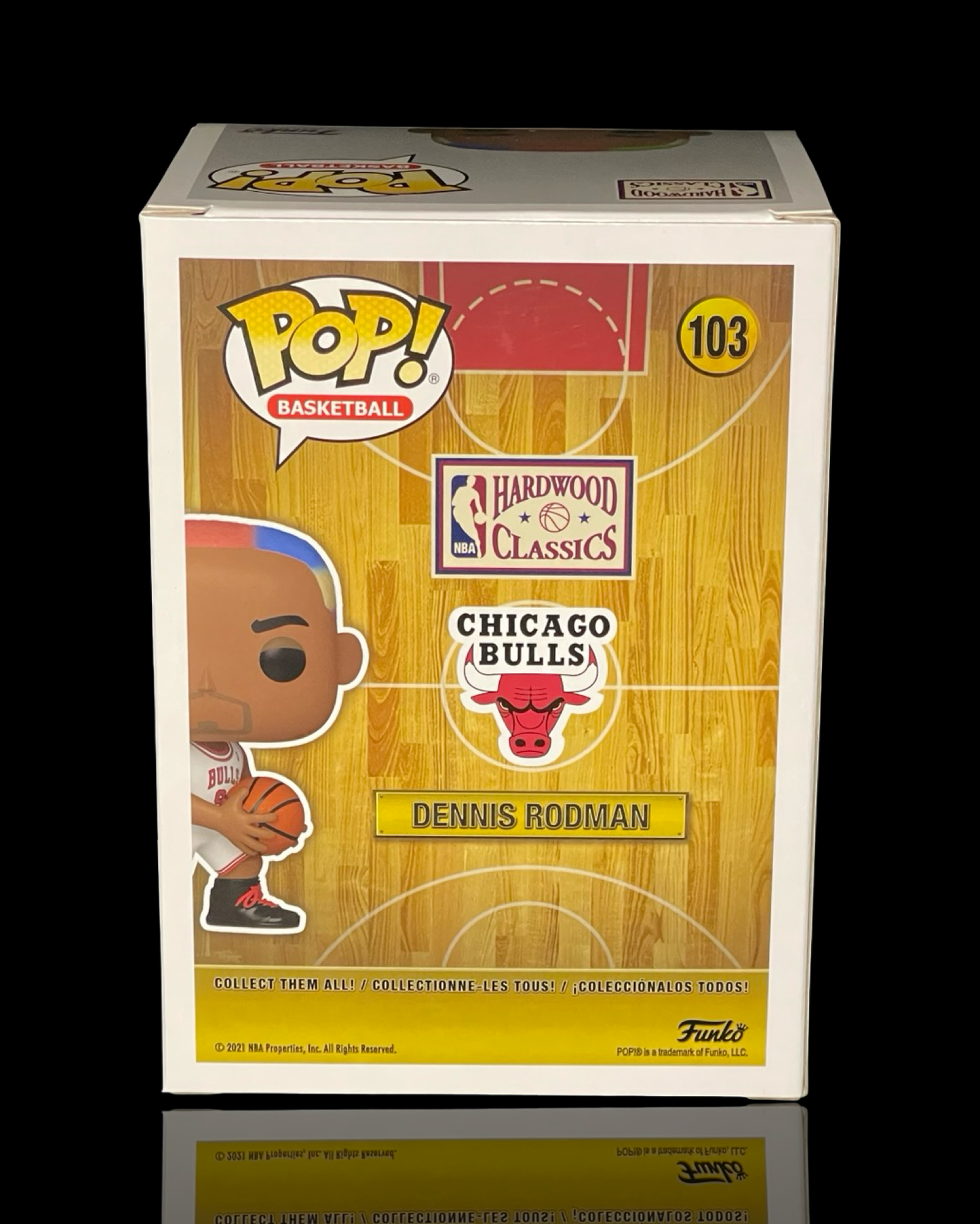 NBA: Dennis Rodman Chicago Bulls