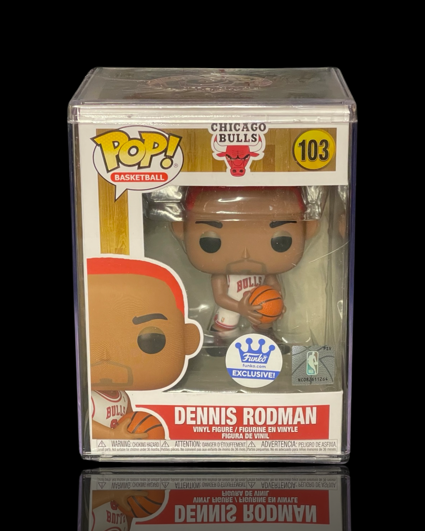 NBA: Dennis Rodman Chicago Bulls Funko.com Exclusive