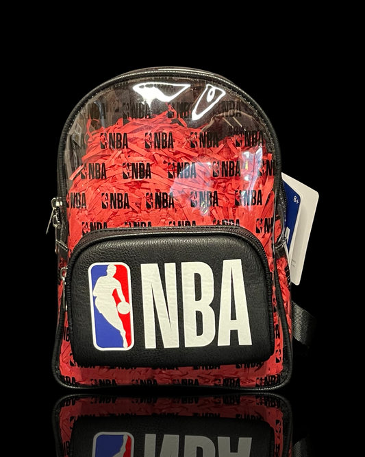 Loungefly: NBA Clear PVC Mini Backpack