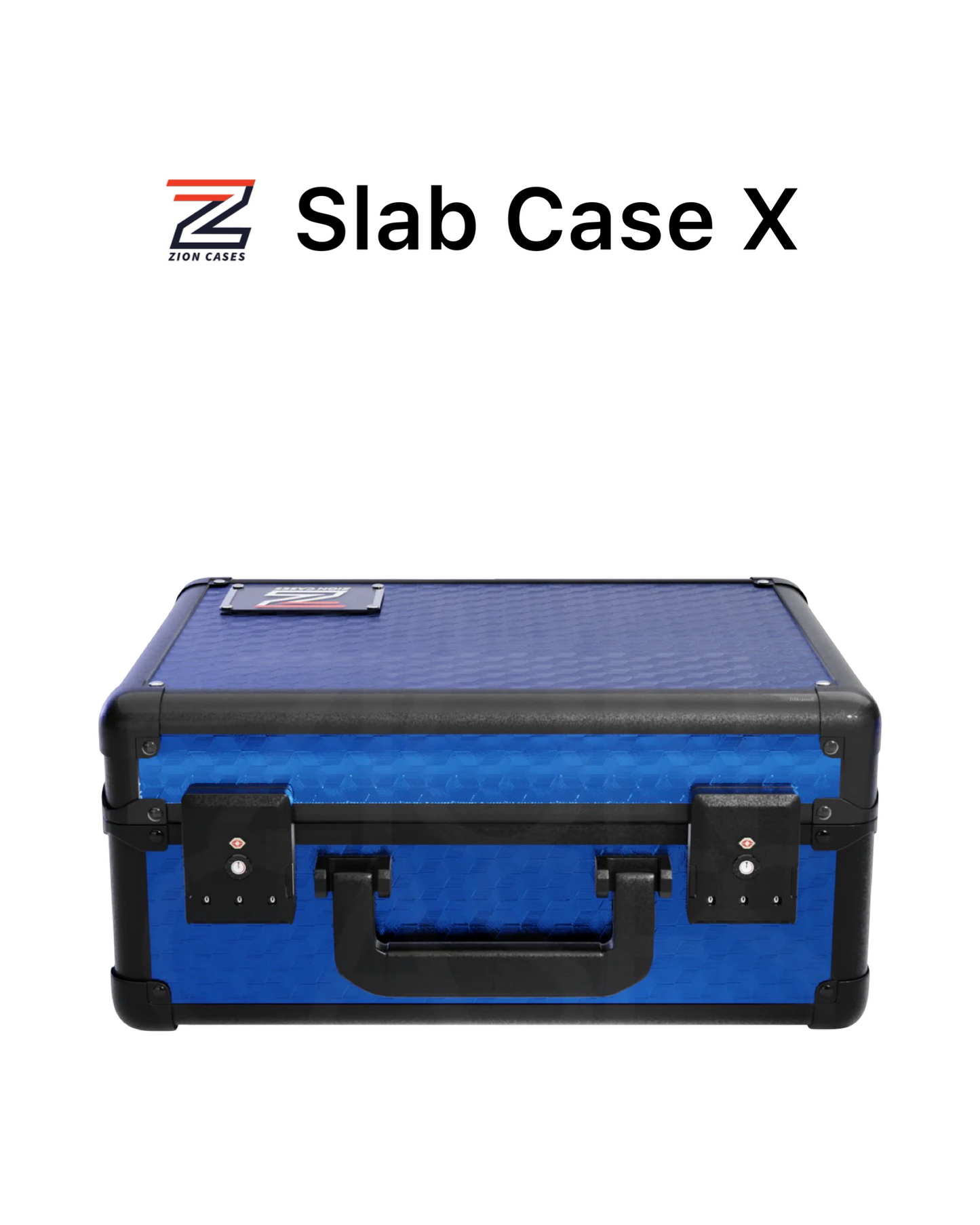 Zion Slab Case X - Cubed Blue