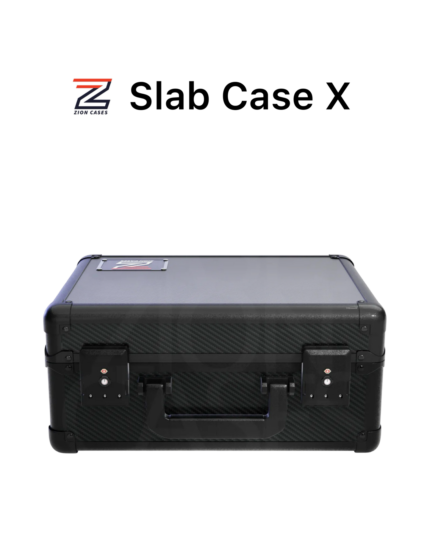 Zion Slab Case X - Black Carbon Fiber