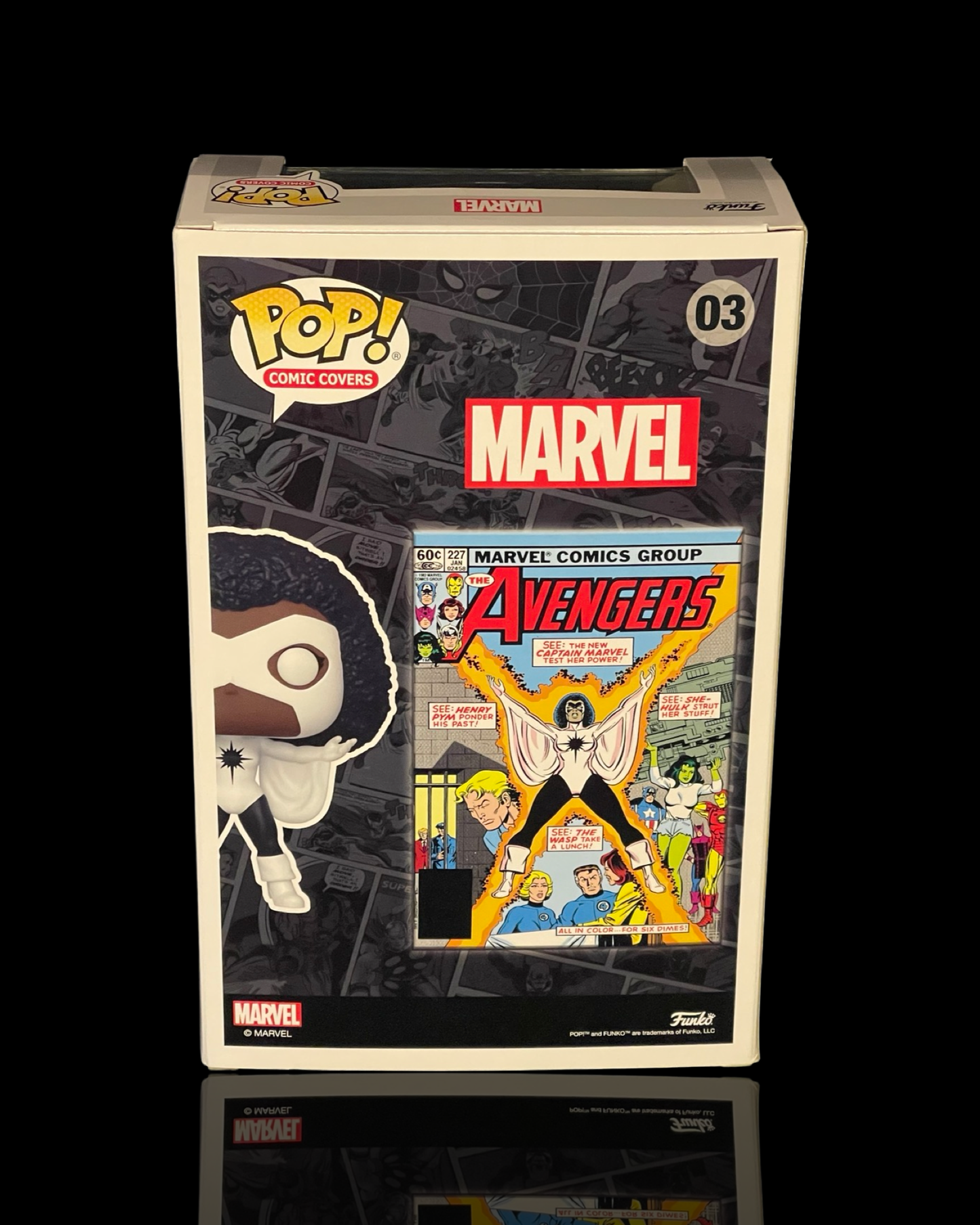 Captain Marvel (Monica Rambeau) Funko Comic Cover Target Exclusive