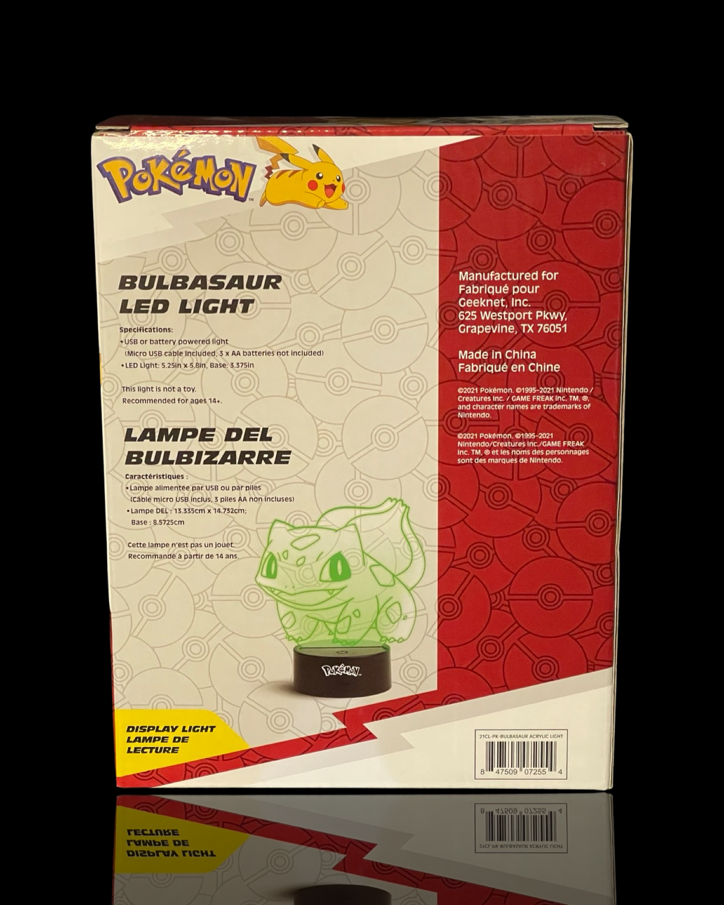Bulbasaur LED Light