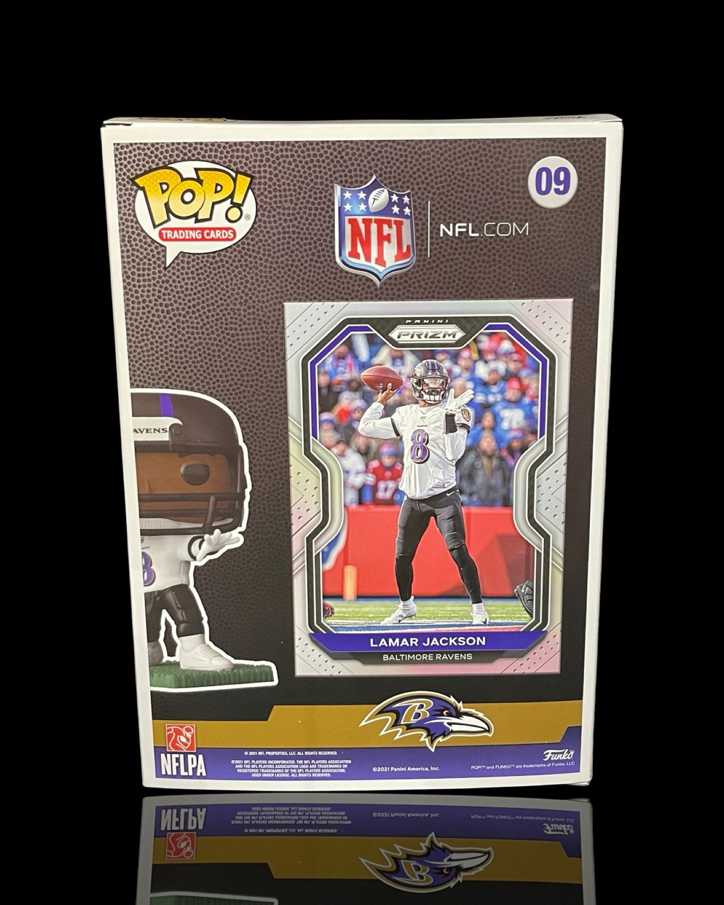 NFL: Lamar Jackson Funko Trading Card