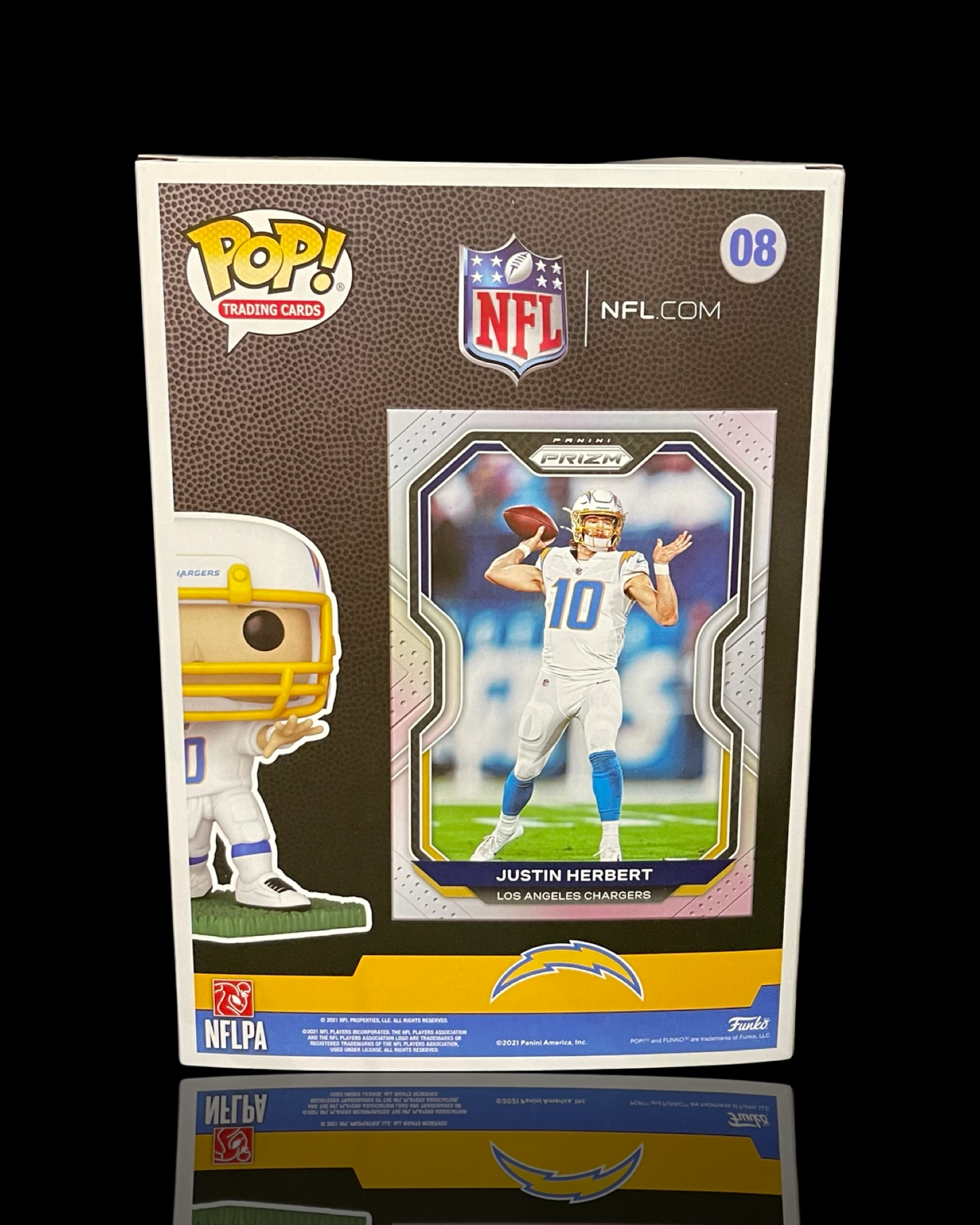 NFL: Justin Herbert Funko Trading Card