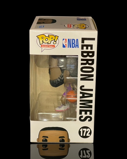 NBA: Lebron James Los Angeles Lakers (Purple Jersey)