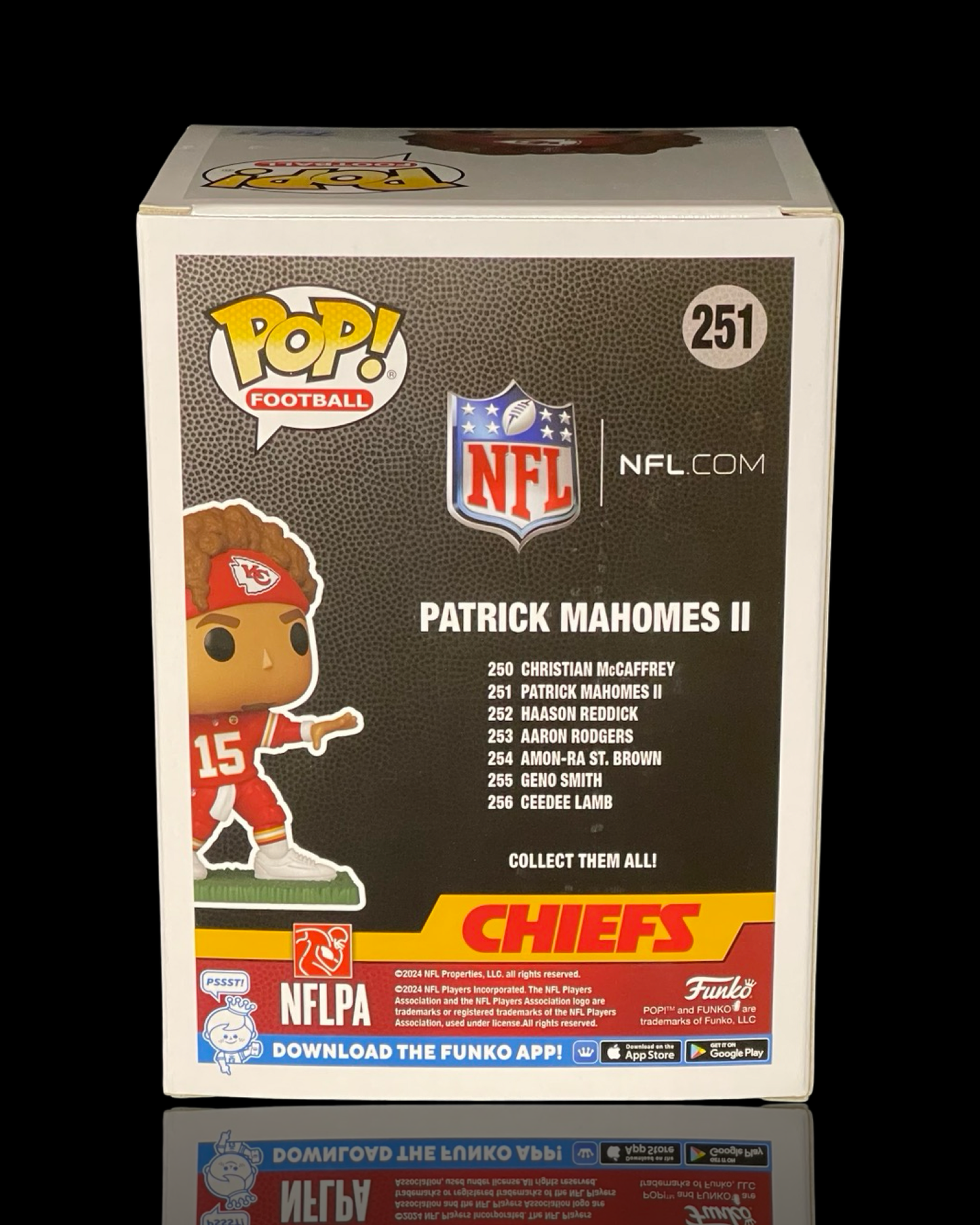 NFL: Patrick Mahomes II (No Helmet) Kansas City Chiefs