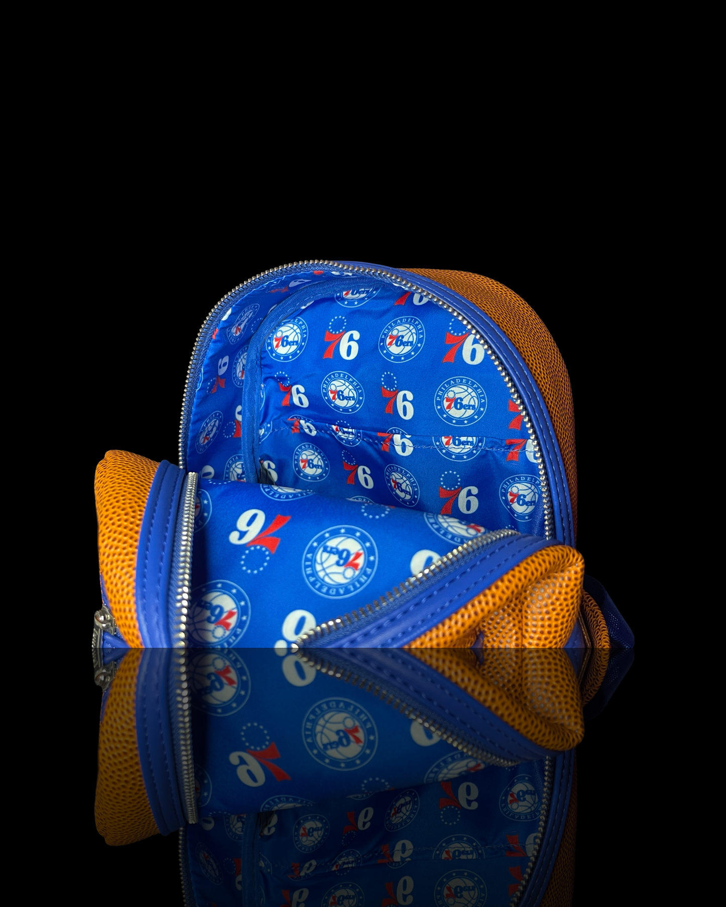 Loungefly: NBA Philadelphia 76ers Basketball Mini Backpack