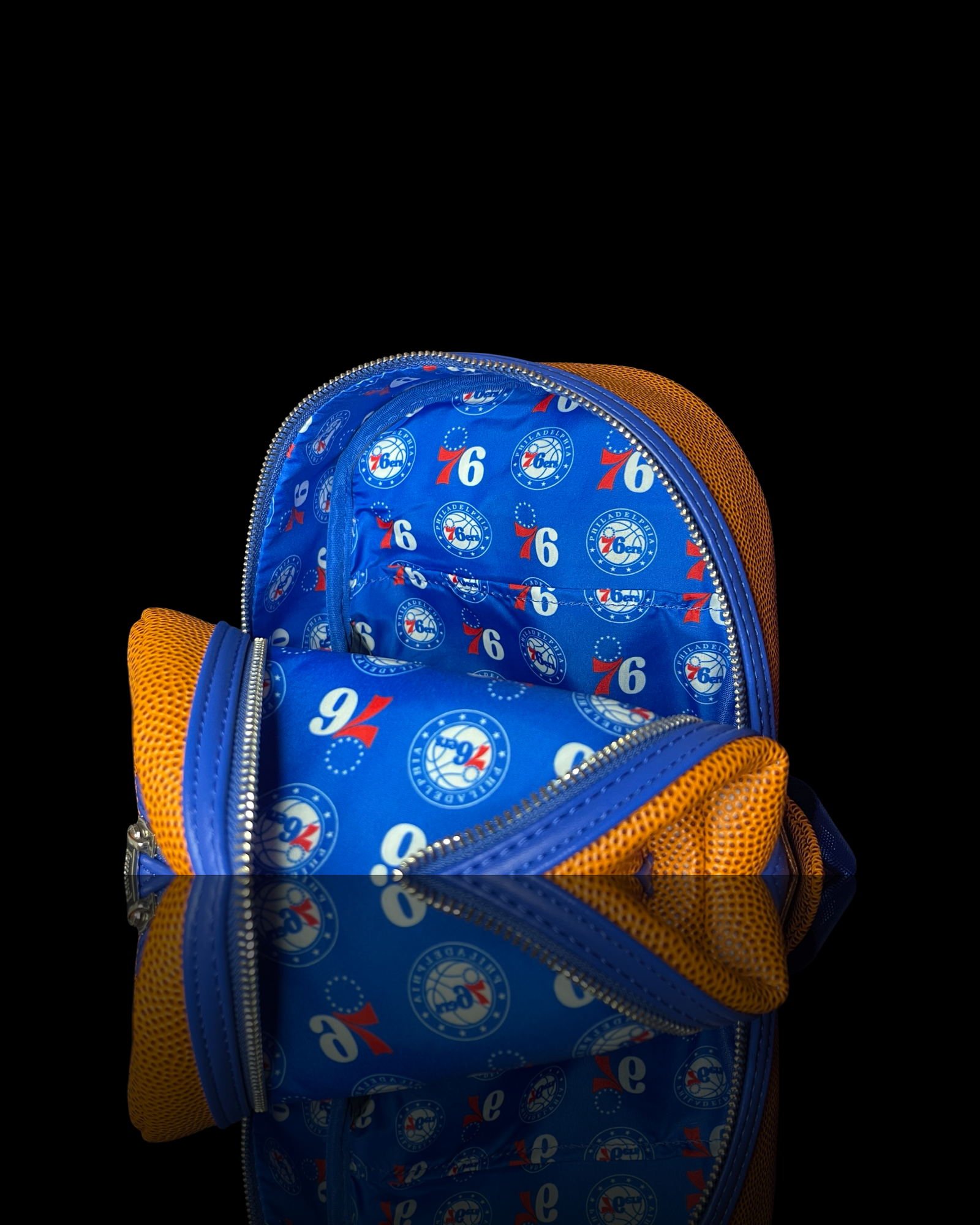 Loungefly NBA Philadelphia 76ers Basketball Mini Backpack – Modern