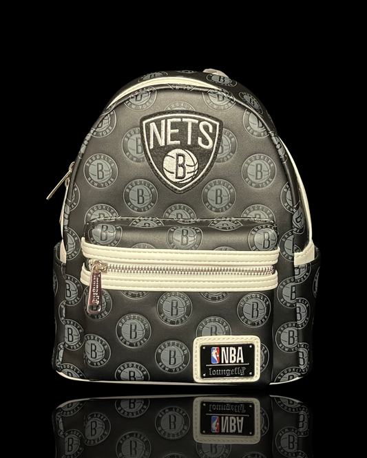 Loungefly: NBA Brooklyn Nets Mini Backpack