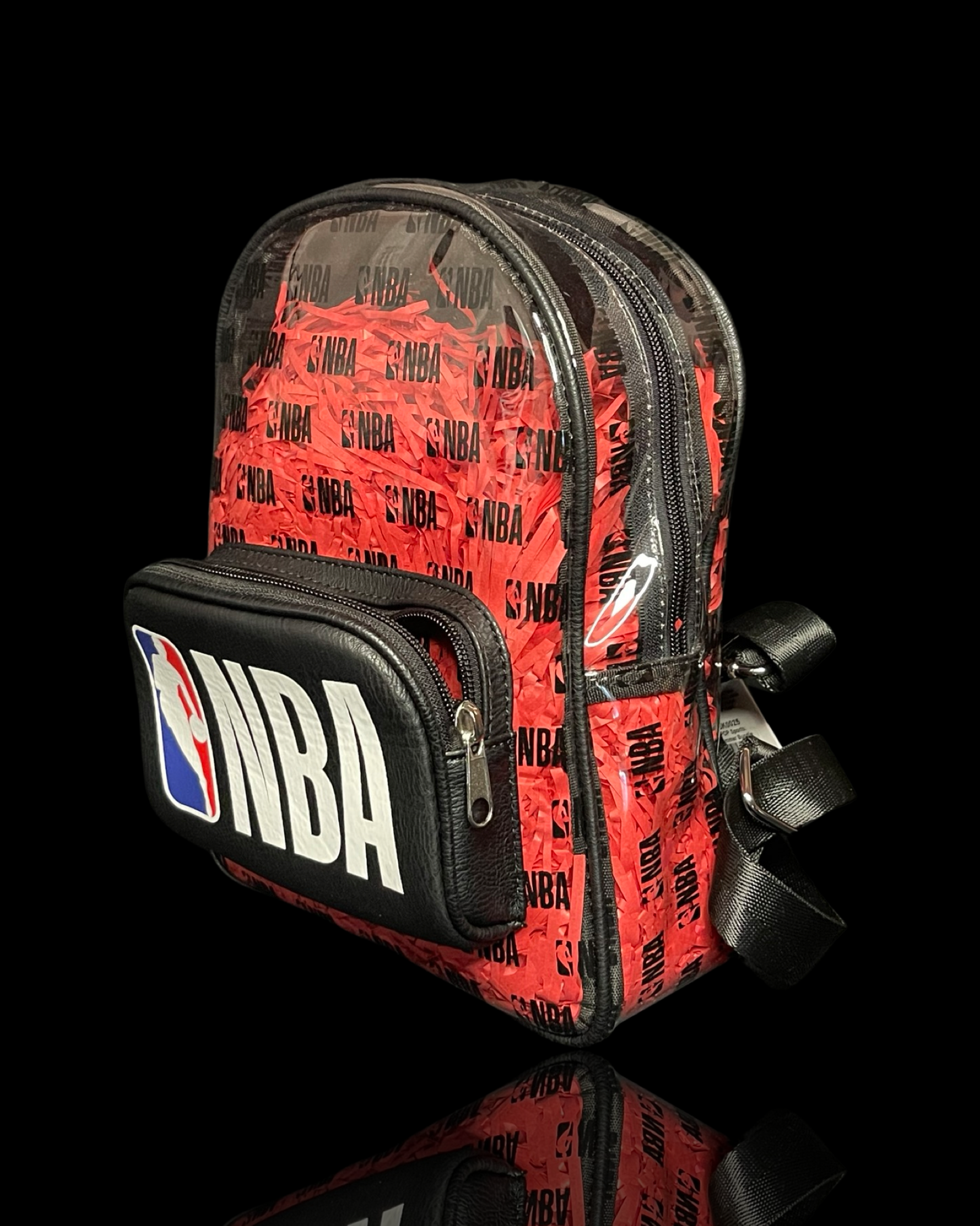 Loungefly: NBA Clear PVC Mini Backpack