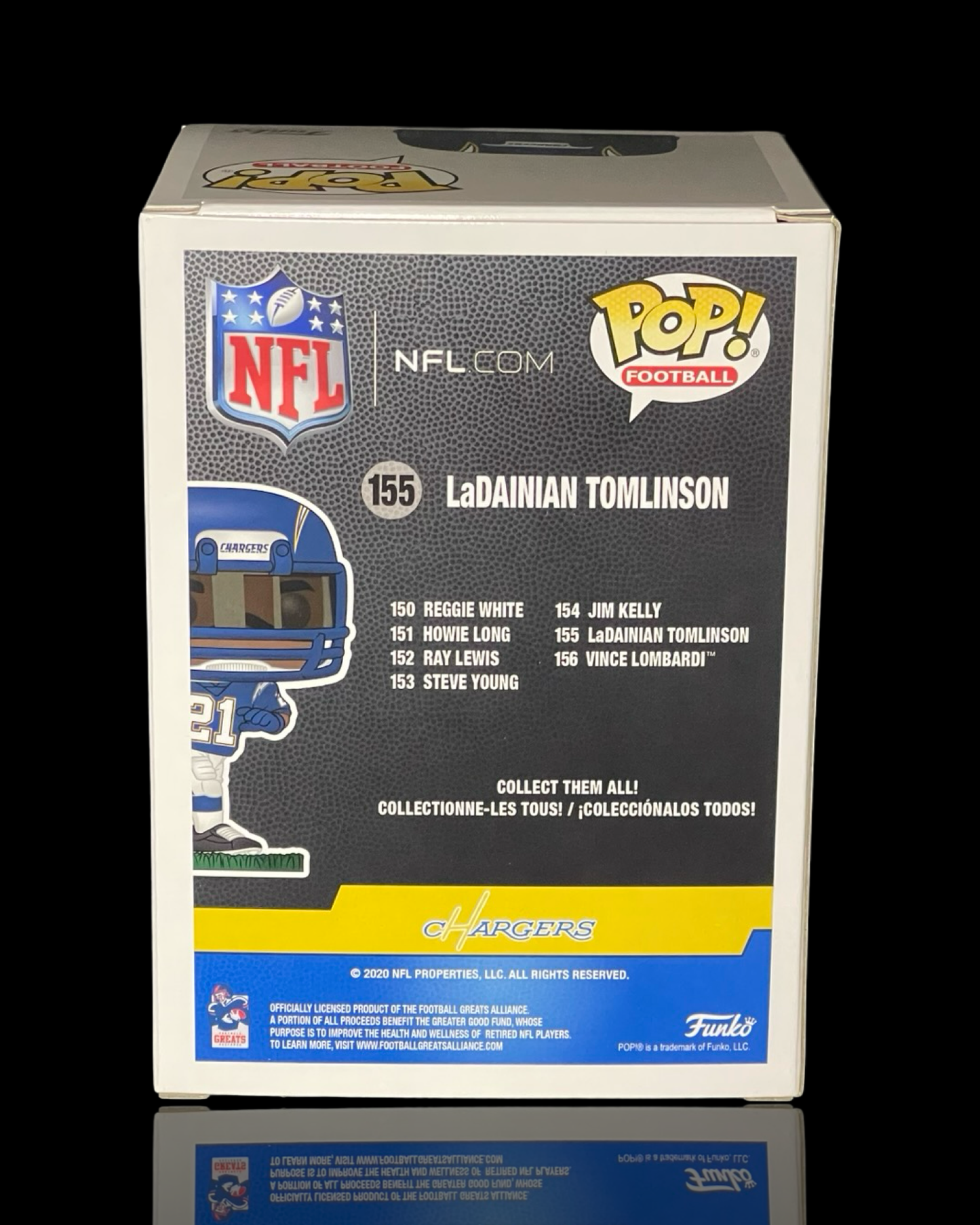 NFL: LaDainian Tomlinson San Diego Chargers