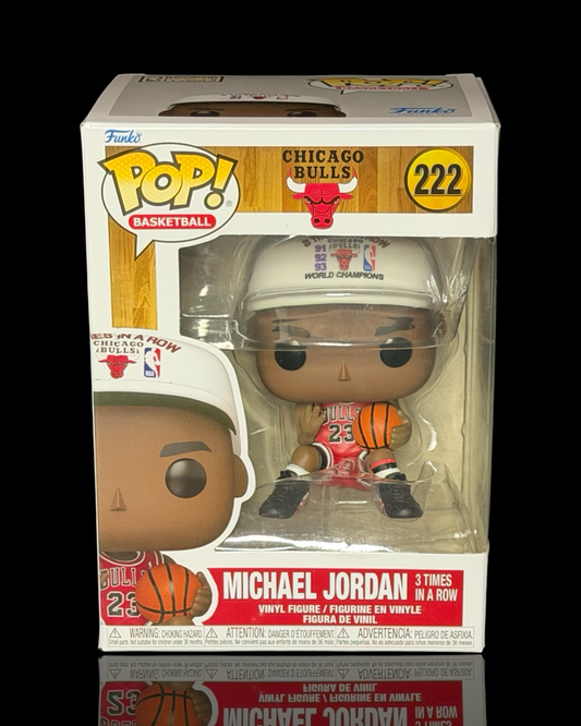 NBA: Michael Jordan Chicago Bulls (3 Times In A Row)