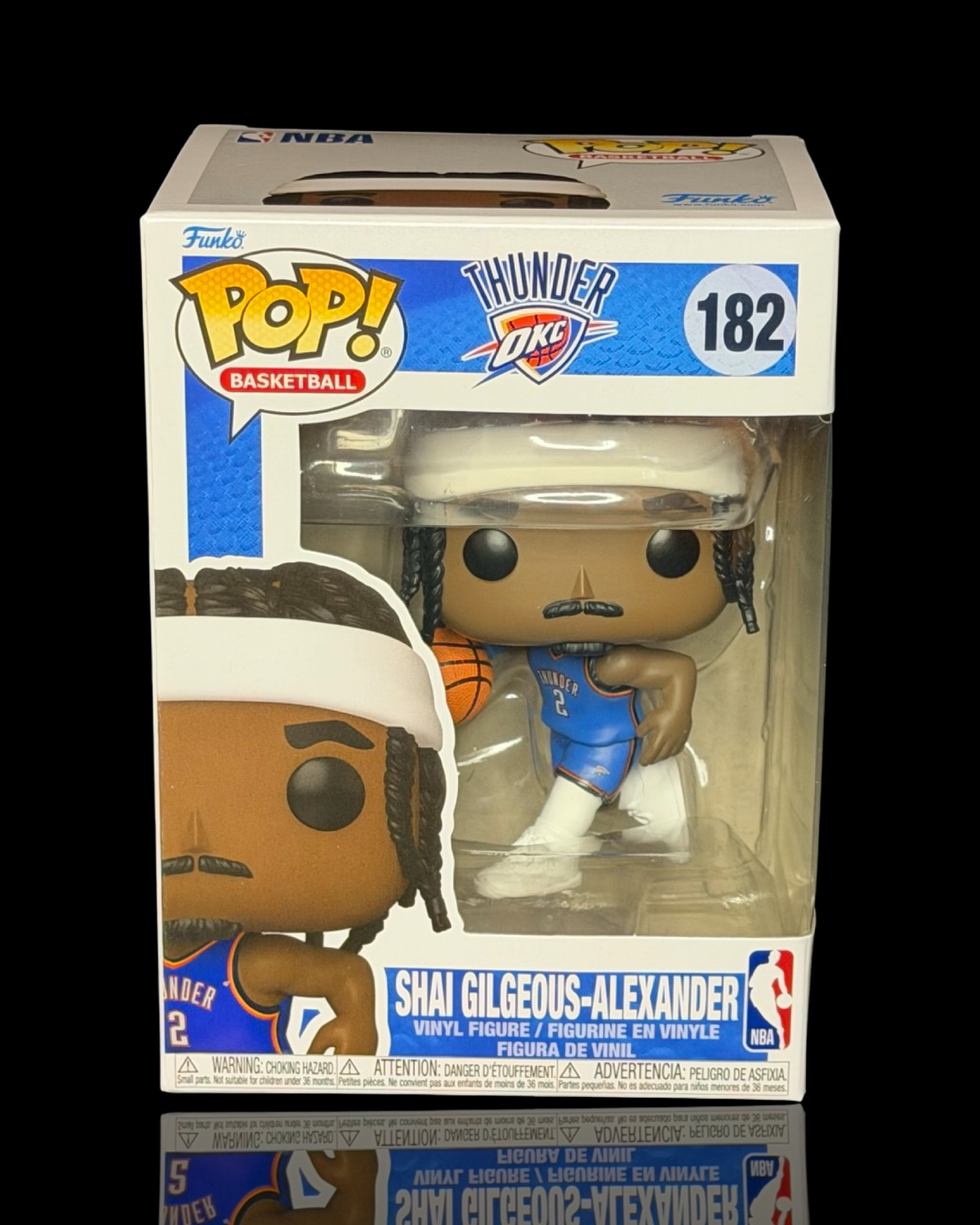 NBA: Shai Gilgeous-Alexander Oklahoma City Thunder (Blue)