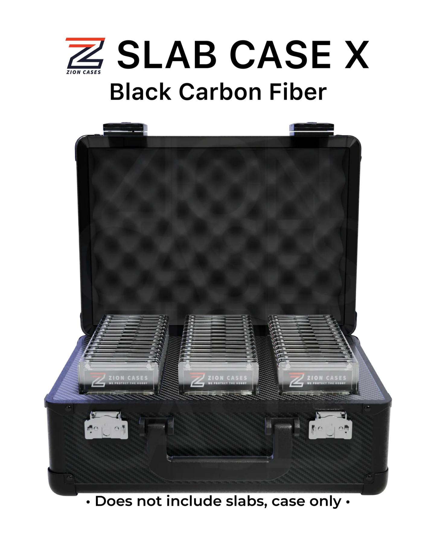 Zion Slab Case X - Black Carbon Fiber