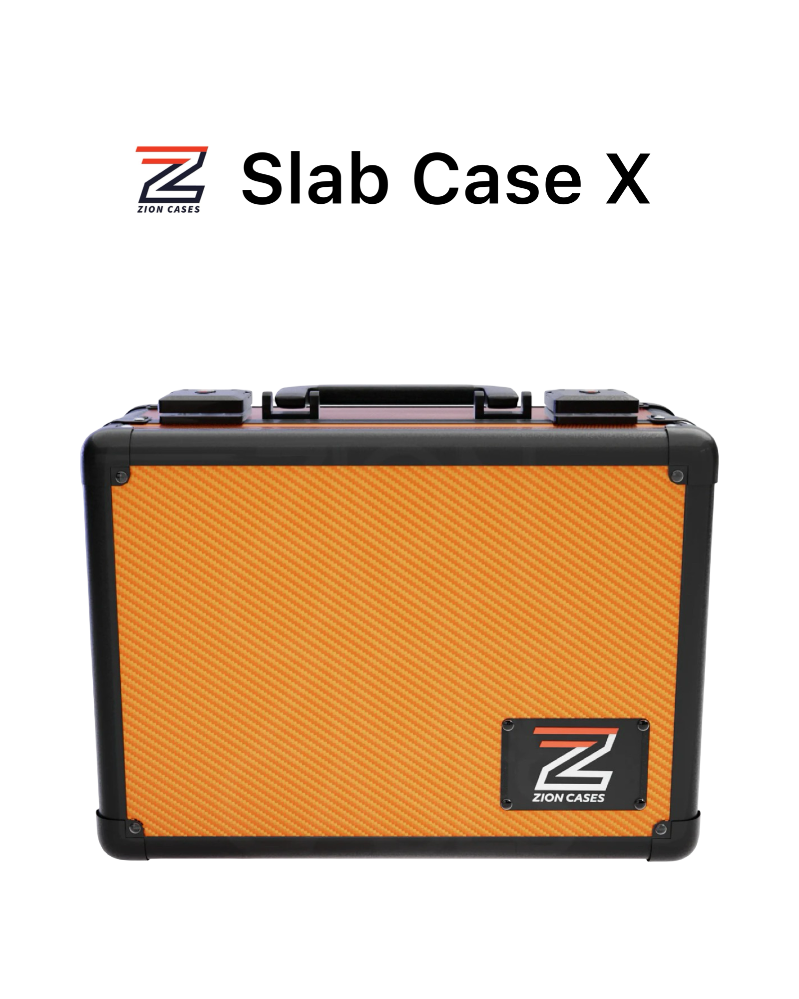 Zion Slab Case X - Orange Carbon Fiber – The Loot Cave LLC Zion Slab Case X - Orange Carbon Fiber – The Loot Cave LLC