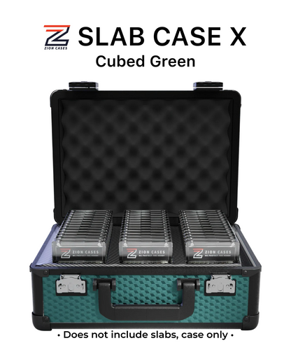 Zion Slab Case X - Cubed Green