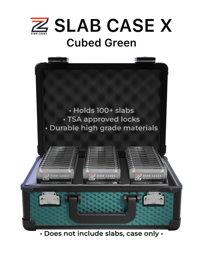Zion Slab Case X - Cubed Green
