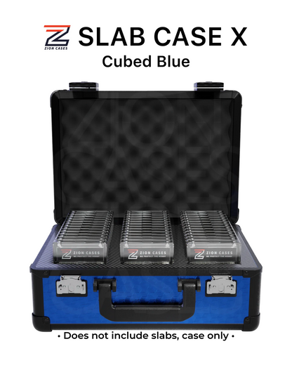 Zion Slab Case X - Cubed Blue