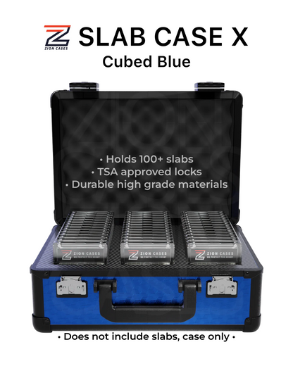 Zion Slab Case X - Cubed Blue