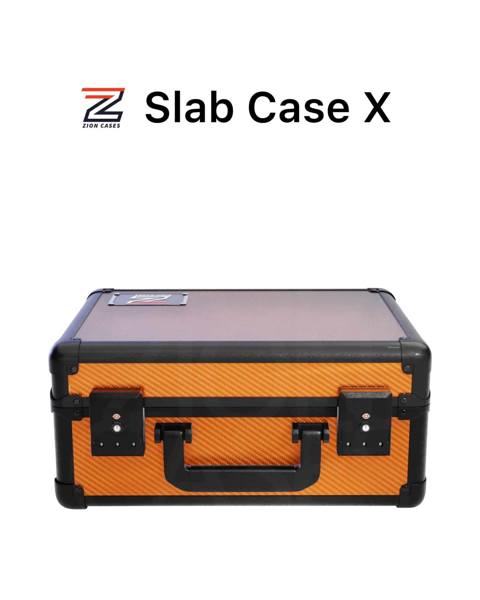 Zion Slab Case X - Orange Carbon Fiber – The Loot Cave LLC Zion Slab Case X - Orange Carbon Fiber – The Loot Cave LLC