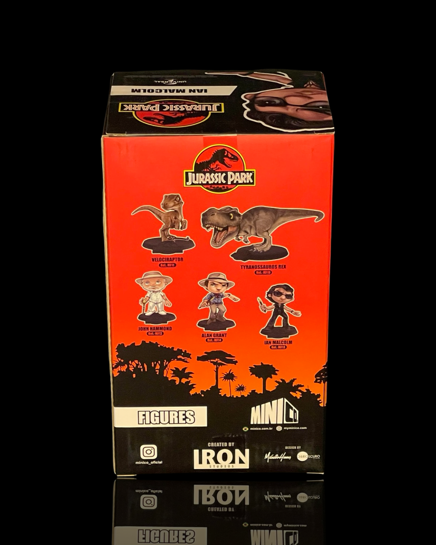 MiniCo: Jurassic Park Dr. Ian Malcolm Figure