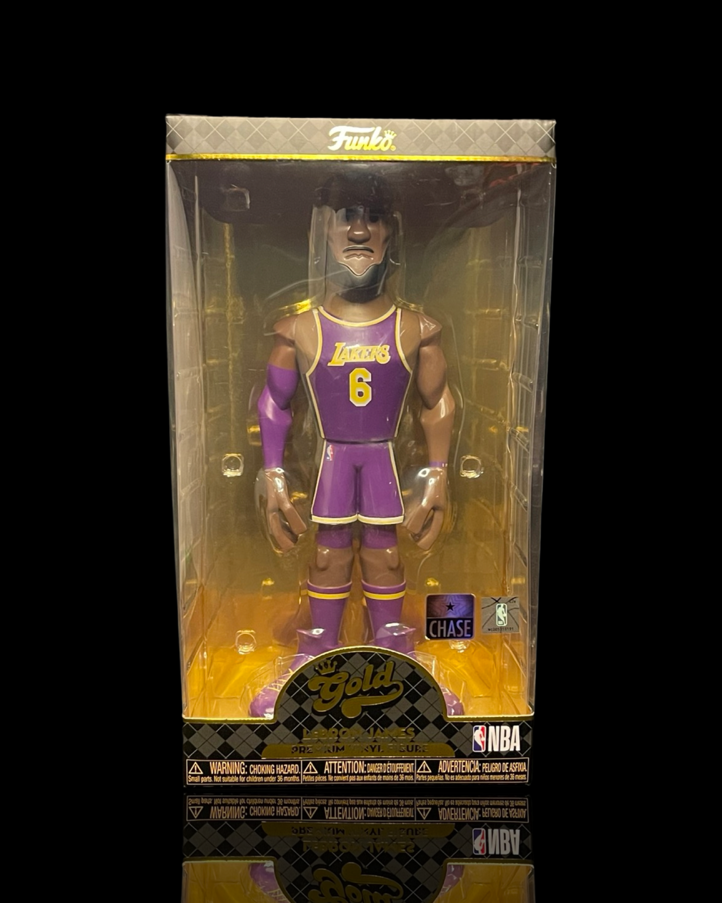 LeBron James 12" Funko GOLD