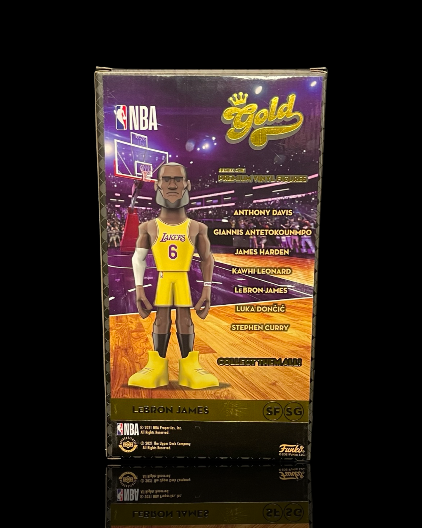 LeBron James 12" Funko GOLD