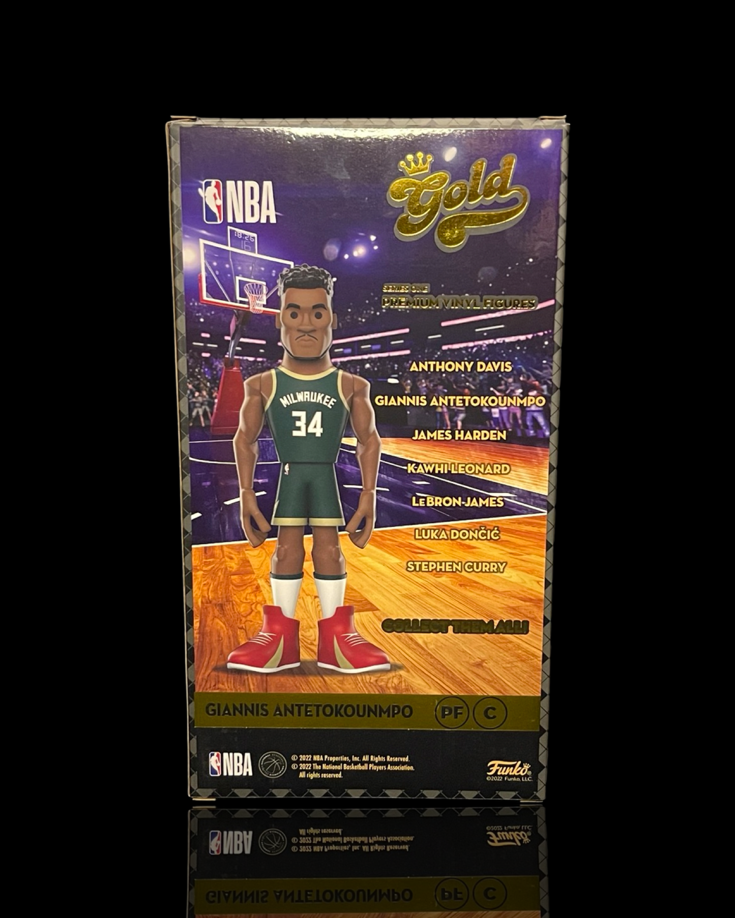 Giannis Antetokounmpo 12" Funko GOLD