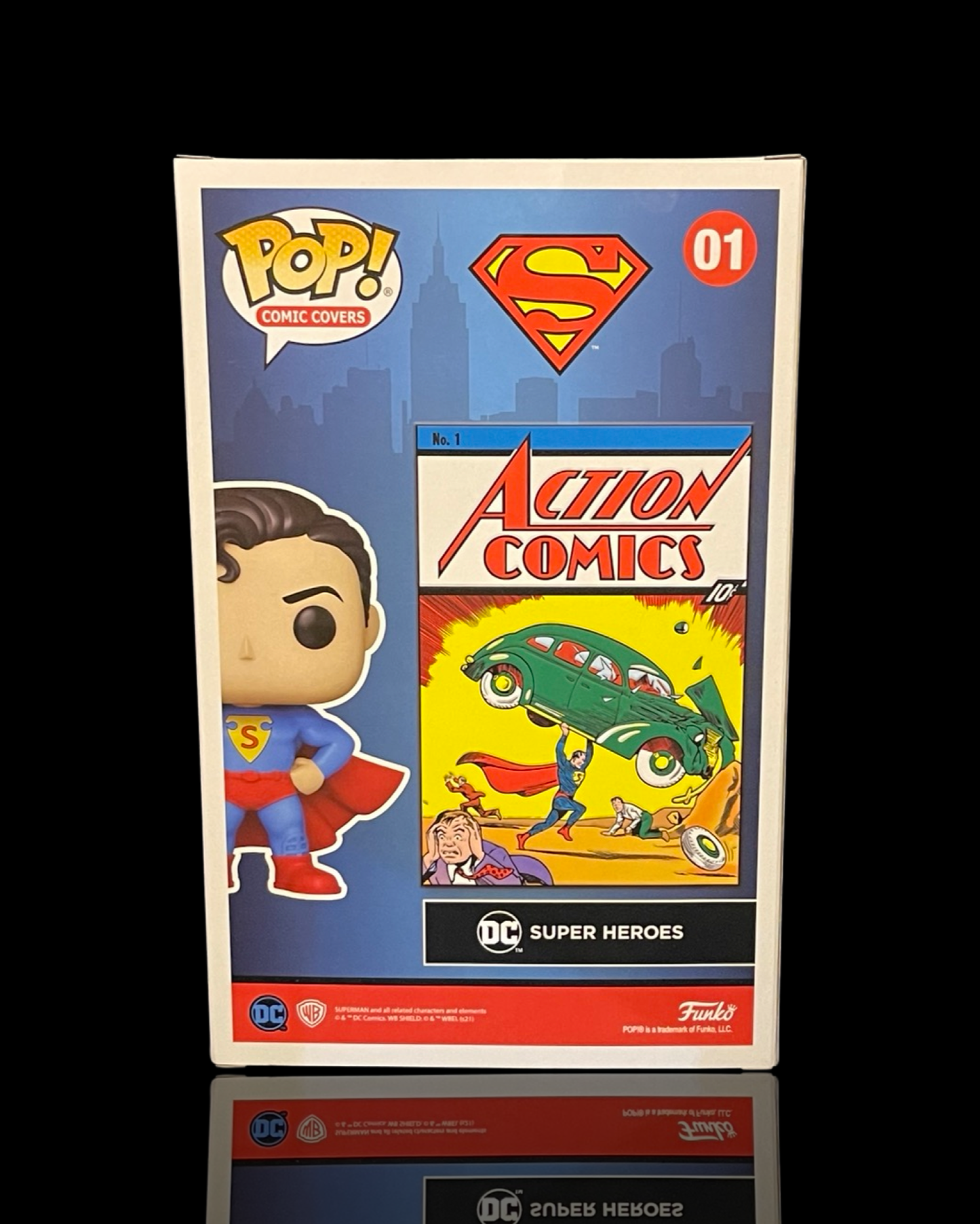 Superman Funko Comic Cover