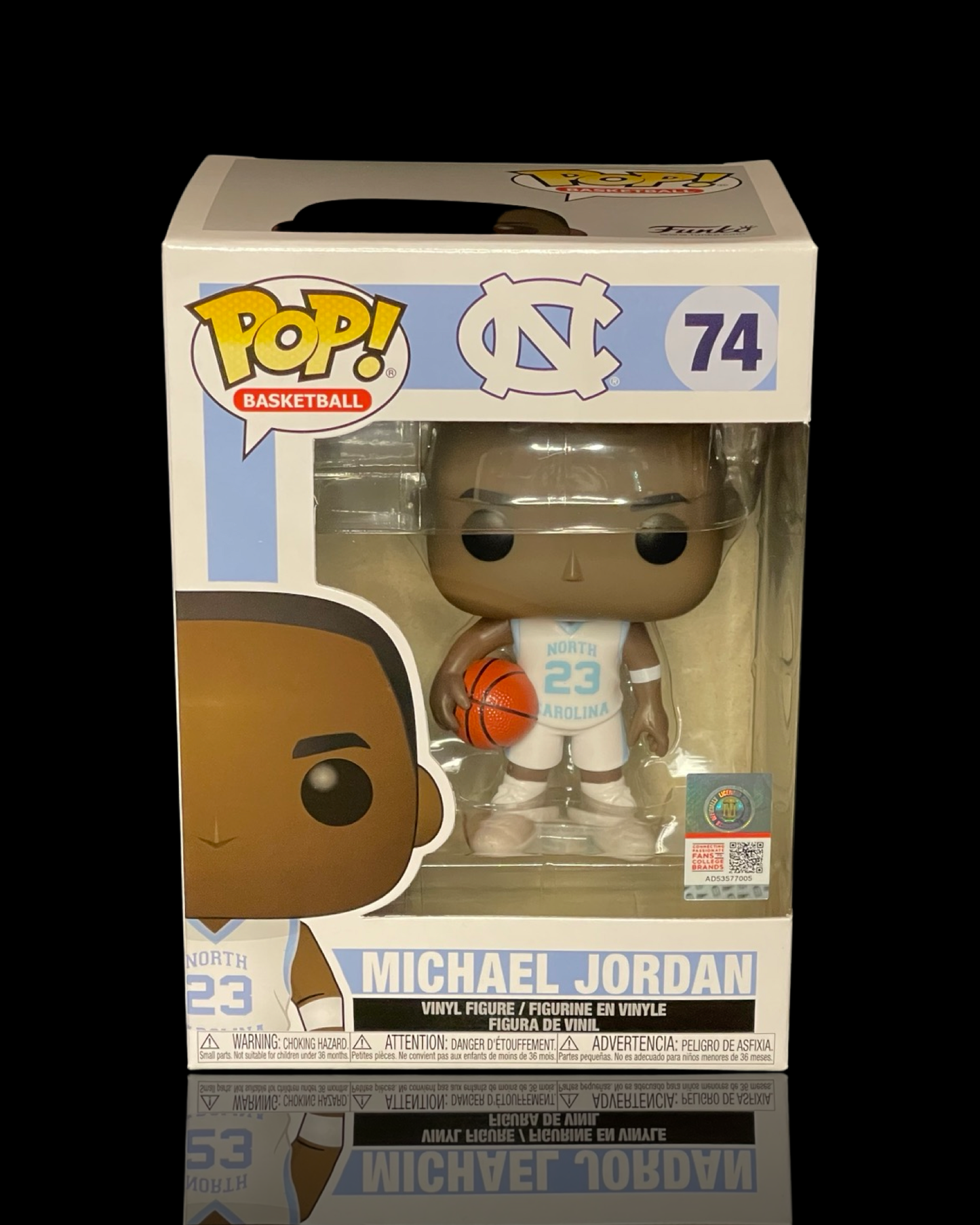 NCAA: Michael Jordan North Carolina