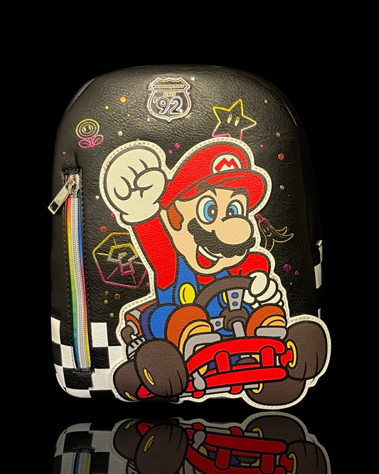 Bioworld: Super Mario Kart Rainbow Road Mini-Backpack