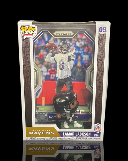 NFL: Lamar Jackson Funko Trading Card