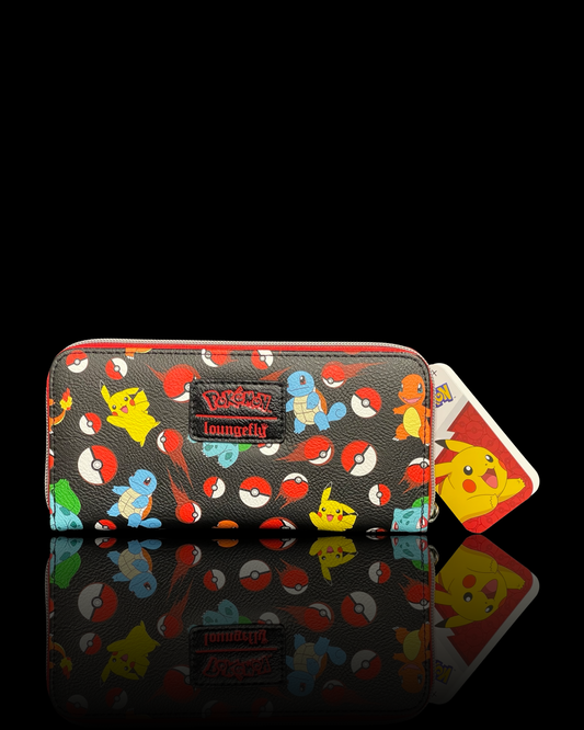 Loungefly: Pokémon Kanto Starters Mini-Wallet