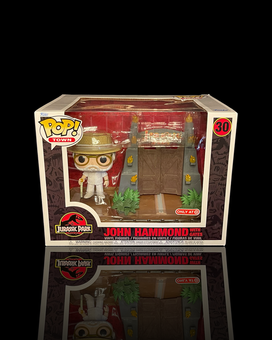 Pop! Funko Exclusive Jurassic Park Bullseye (Dressed as John Hammond) #178 w/Free Acrylic CASE Pop! Funko Exclusive Jurassic Park Bullseye (Dressed as John Hammond) #178 w/Free Acrylic CASE