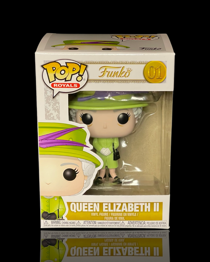 Funko POP Royals: Queen Elizabeth II (Green)