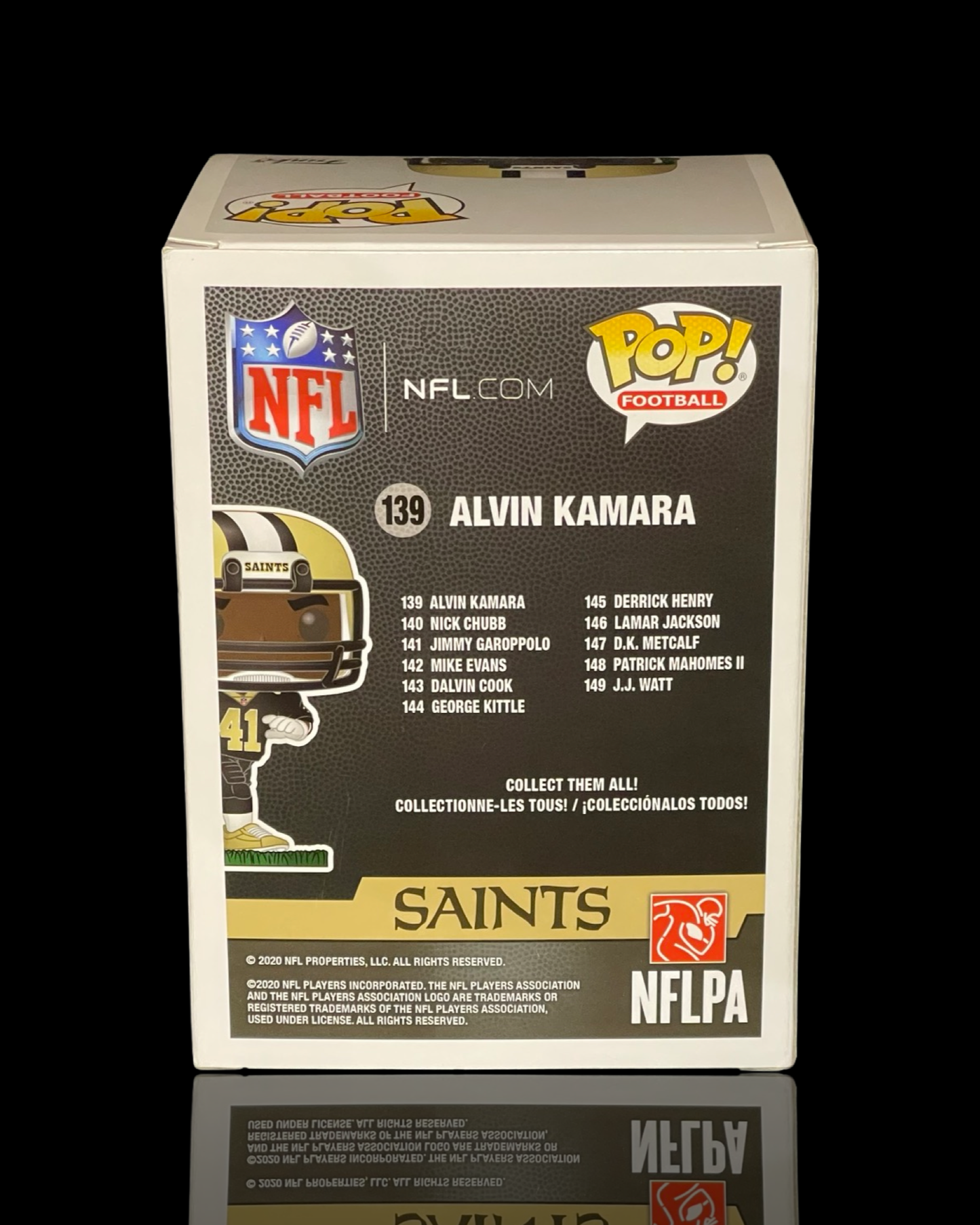 NFL: Alvin Kamara New Orleans Saints